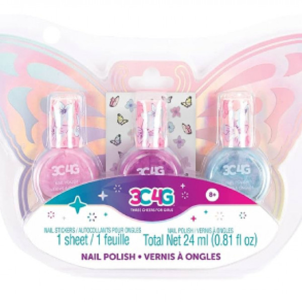 Lakovi za nokte butterfly trio 
