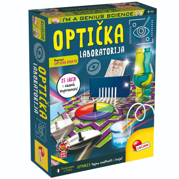 Mali genije edukativni set opticka laboratorija 