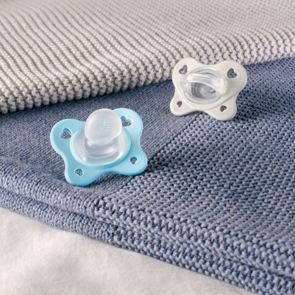 Chicco laža Dual Soft plava 6-16m 2kom