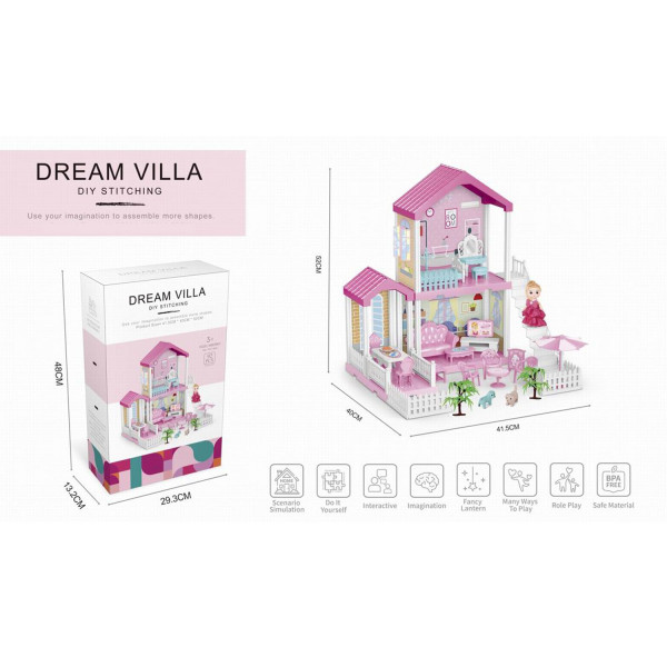 HK Mini igračka za lutke vila iz snova 