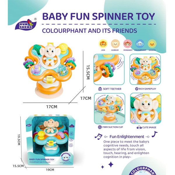 HK Mini igračka za bebe spiner 