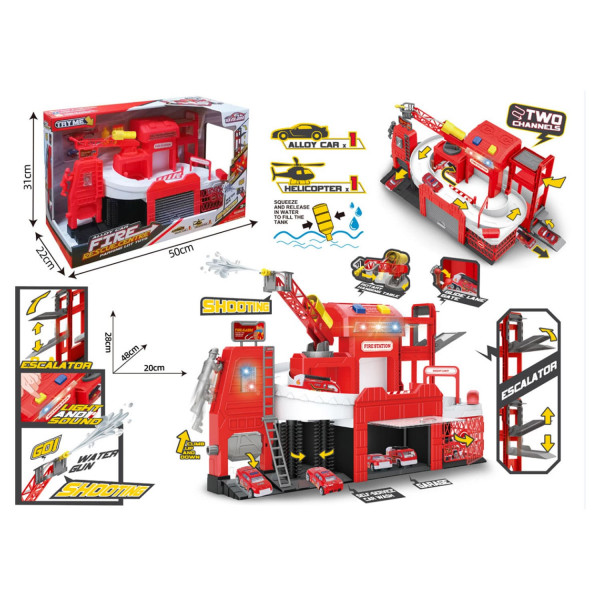 HK Mini igračka  vatrogasna stanica 