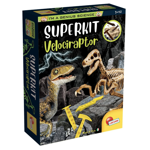 Mali genije super kit velociraptor lisciani 