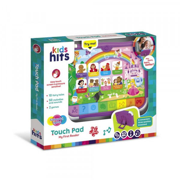 Kids hits touch pad my first reader 