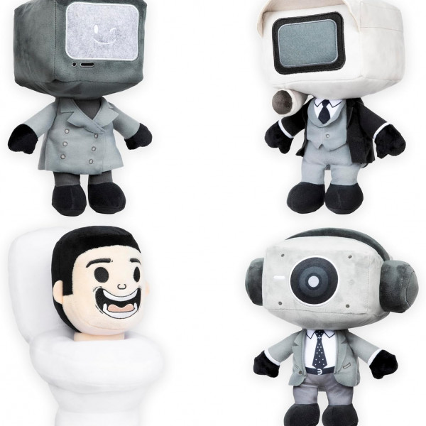 Skibidi toilet mystery plush