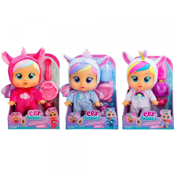 Cry babies loving care asst 