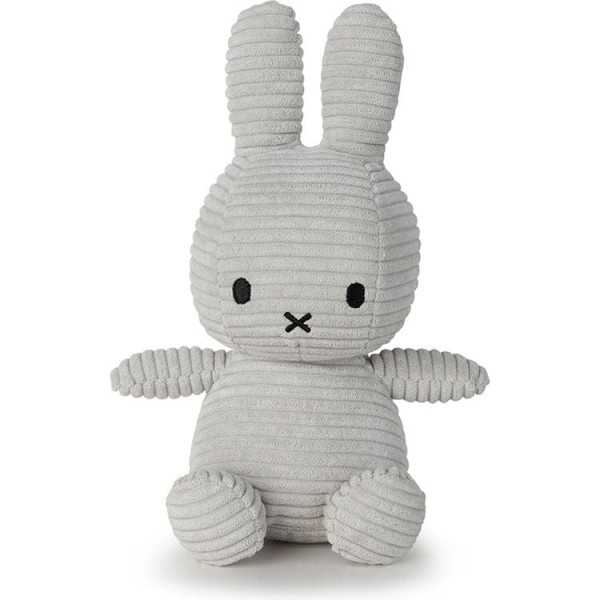 Miffy plišani zeka Eco Corduroy 23cm Grey 