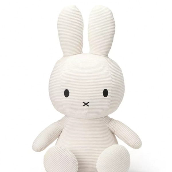 Miffy plišani zeka Eco Corduroy 50cm Offwhite 