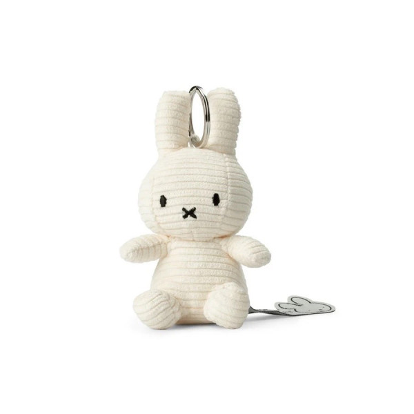 Miffy privezak Eco Corduroy 10cm Offwhite 