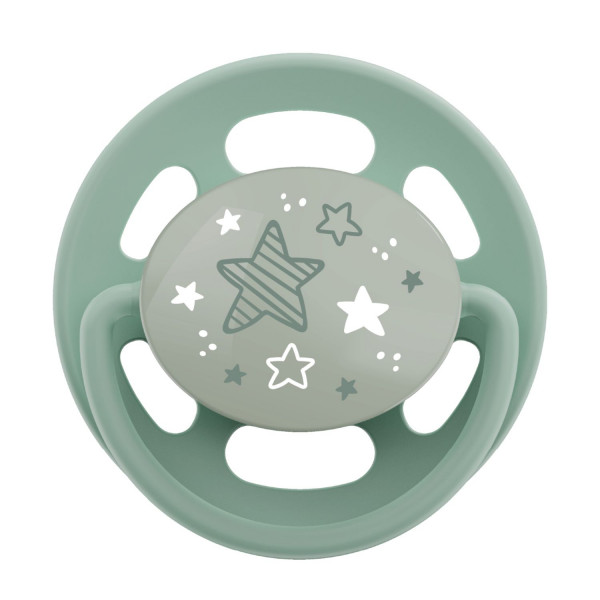 Nip laža Green višnjica noćna,kaučuk,0-6m,2kom,mix