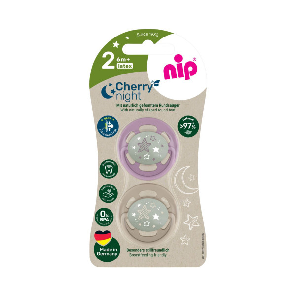 Nip laža Green višnjica noćna, kaučuk,6+m,2kom,mix