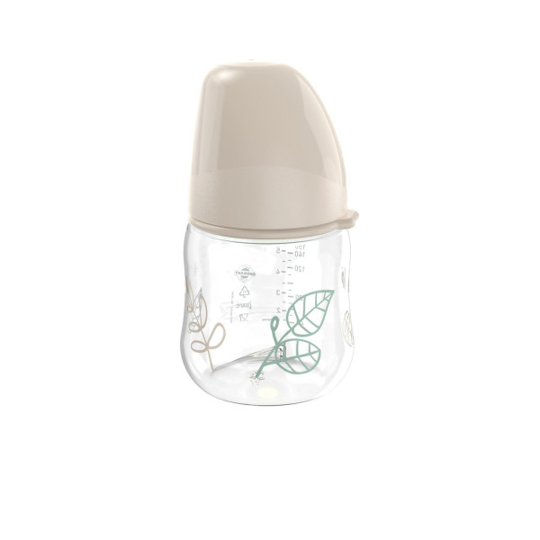 Nip Green PP flašica bež 150ml 0m+, S protok 