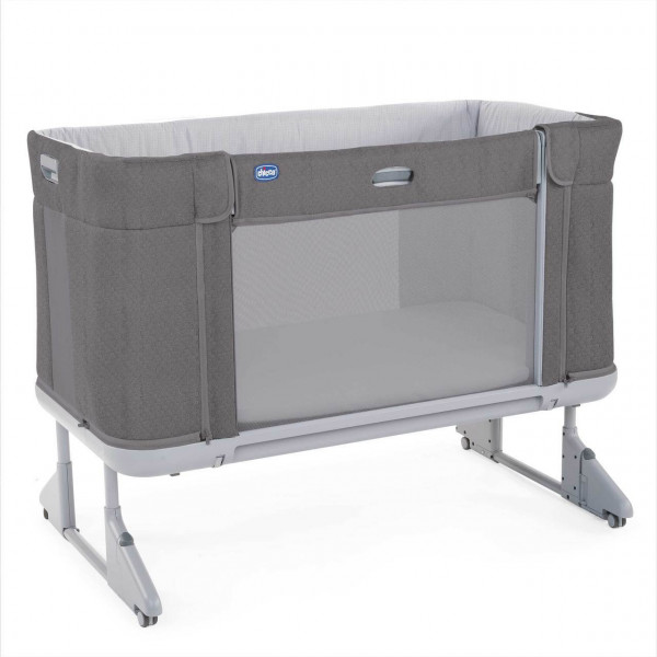 Chicco krevetac Next 2 Me Forever, Moon Grey 