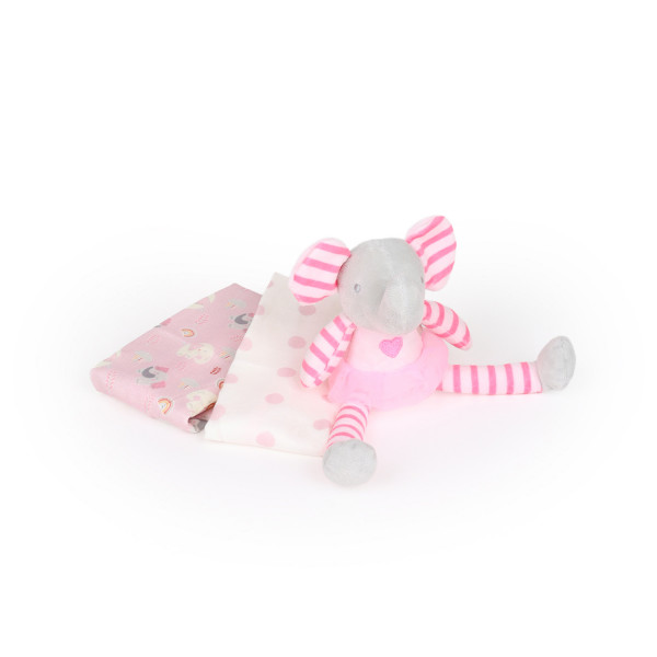 Jungle bebi set prvi otisak, roze 