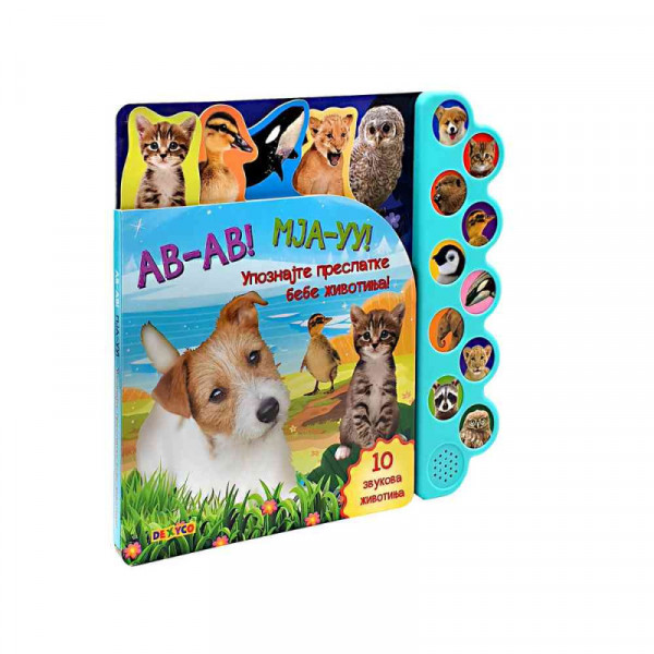 Dexy co Zvučna knjiga:Upoznajte bebe životinja 