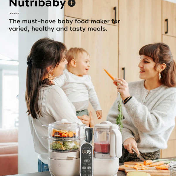 Babymoov aparat za pripremu hrane Nutribaby Beige 