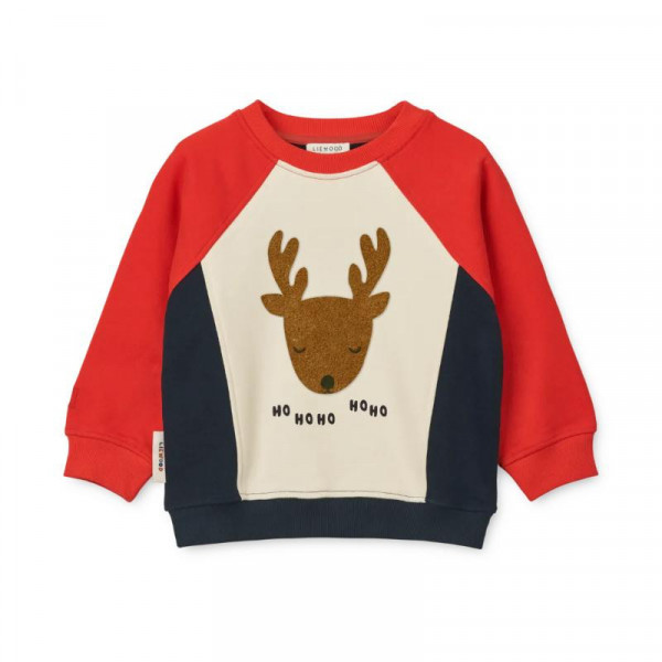 Liewood Aude dukserica,Holiday reindeer/Sandy 