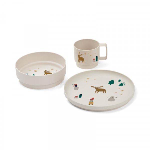 Liewood set za hr 3 pcs Archi,Holiday / Sandy 