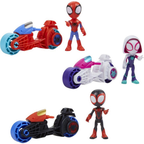 marvel spidey motorcycle ast 