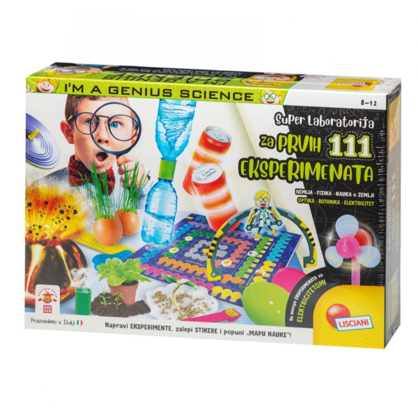 Mali Genije Edukativni set SR 111 eksperimenata 