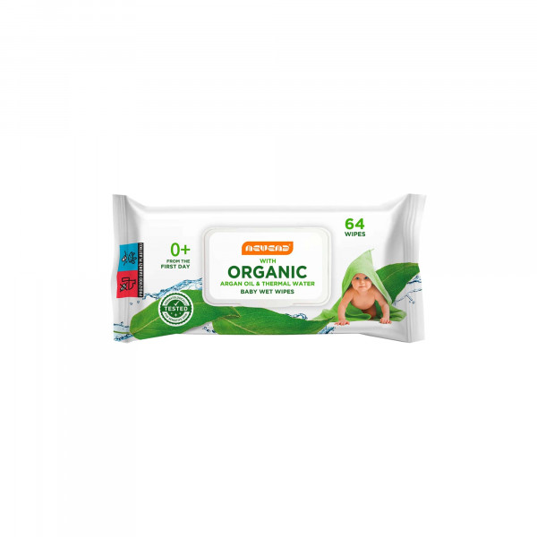 Nevena baby vlažne maramice organic 64/1 
