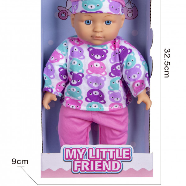 Hk Mini lutka beba, roze 