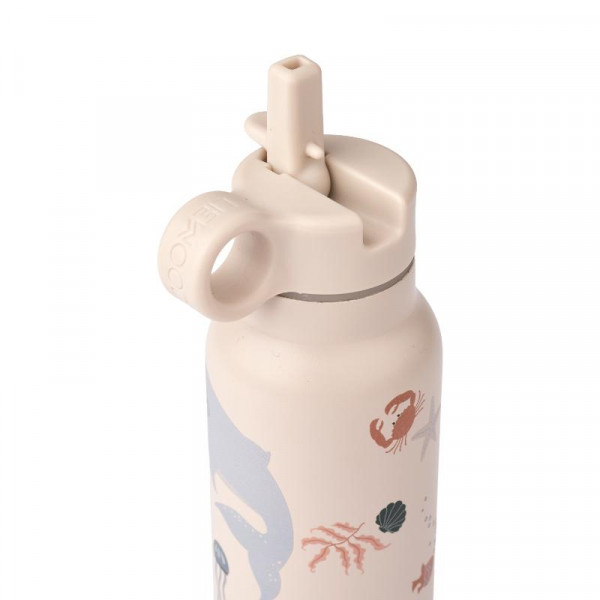 Liewood termos boca 350ml Falk,Sea creature/Sandy
