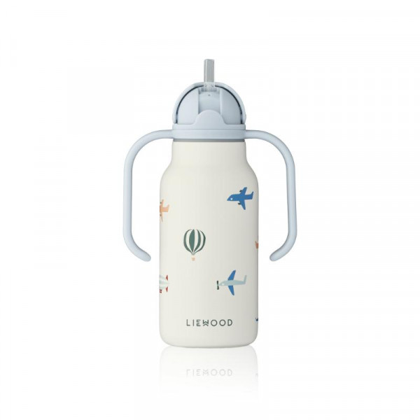 Liewood termos boca 250ml Kimmie,Aviator/Ecru 
