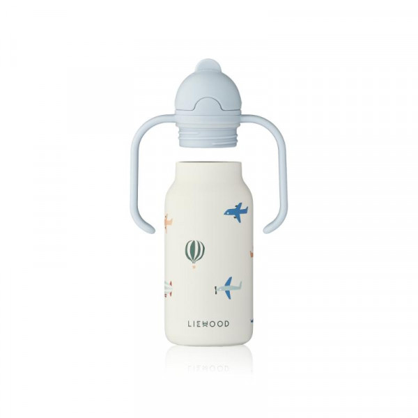 Liewood termos boca 250ml Kimmie,Aviator/Ecru 