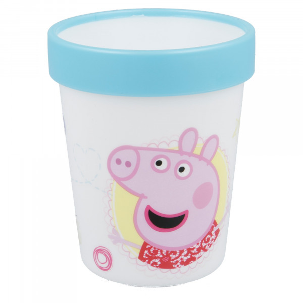 Stor neklizajuća čaša 260 ml Peppa Pig