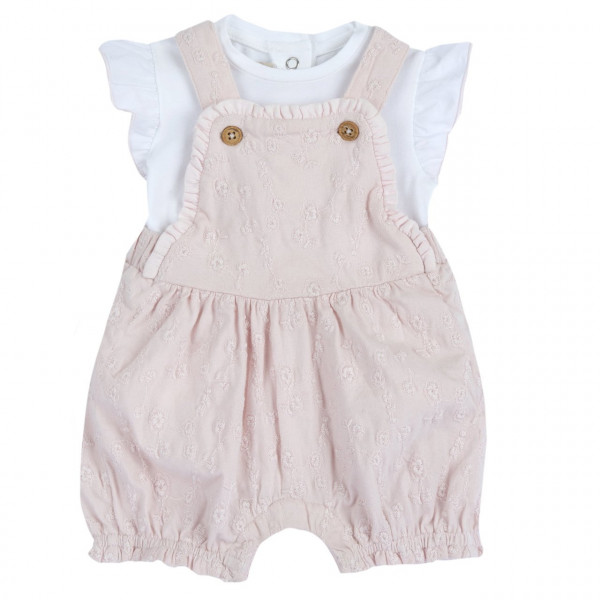Chicco komplet 2/1(majica kr, eka šorts),devojčice