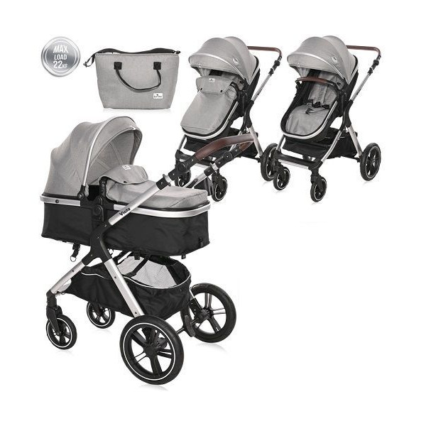 Lorelli kolica Viola opaline grey 