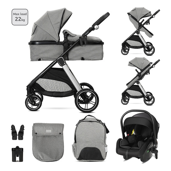 Lorelli kolica 3u1 Aspen grey 