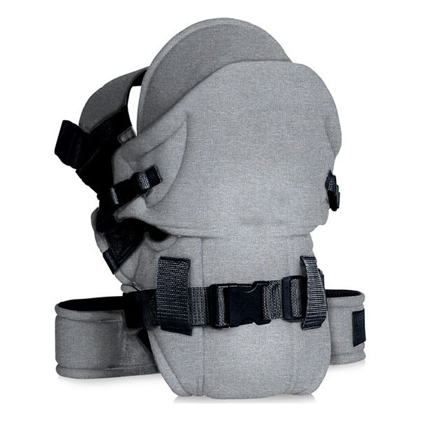Lorelli kengur nosiljka Weekend grey black 