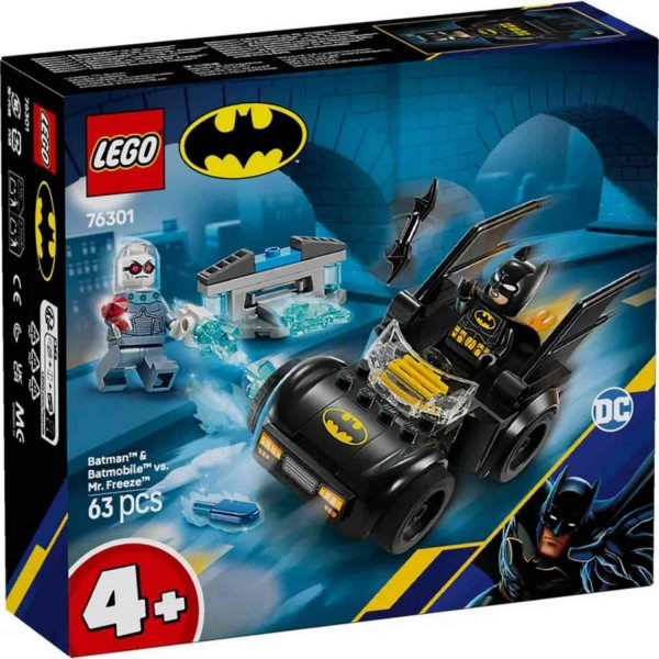 Lego super heroes batman & batmobile vs mr.freeze 