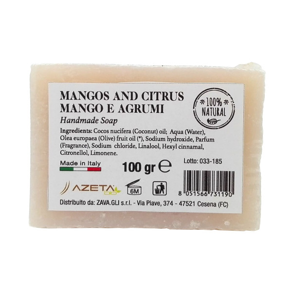 Azeta Bio org.bebi sapun - mango i citrus0m+,100gr 