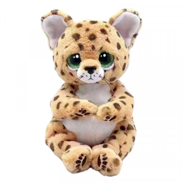 TY plišana igračka, leopard  15 cm 