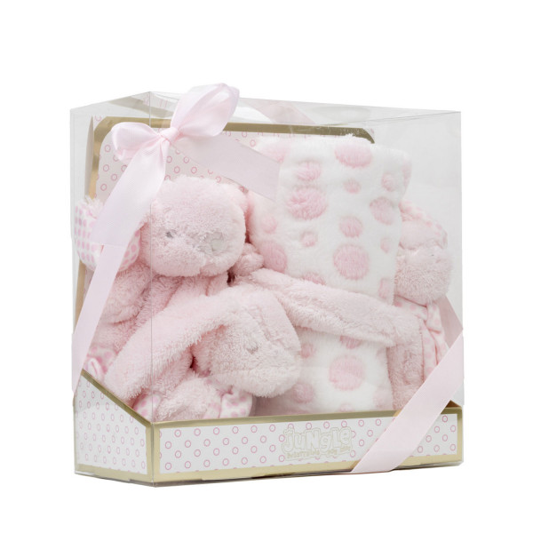 Jungle baby set, roze 