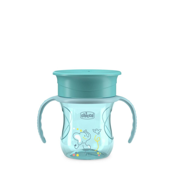 Chicco no spill čaša Perfect 360 stepeni,12+,plava 