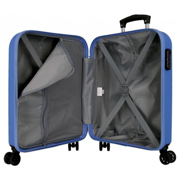 ABS Kofer 55cm sa 4 točkića sivi 1