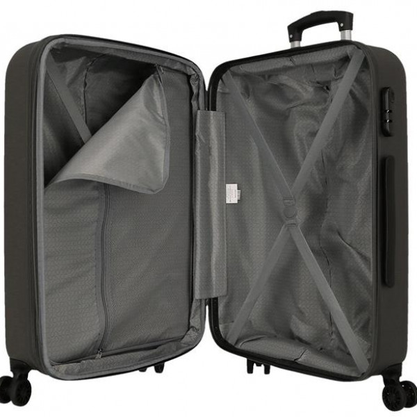 ABS Kofer 68cm sa 4 točkića crni