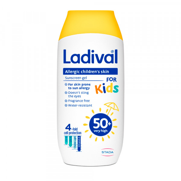Ladival gel za decu sklonu alergiji na sunceSPF50+ 