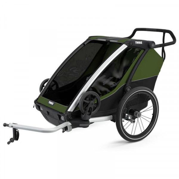 Thule prikolica za bicikl Chariot Cab2 CypresGreen 