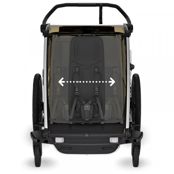 Thule priklolica/kolica Chariot Cross2 G3 Khaki