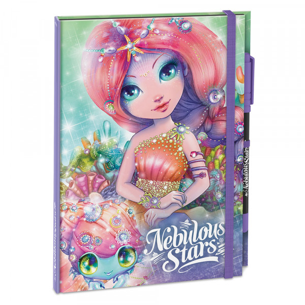 Notes A5 crni listovi Nebulous Stars sortirano 
