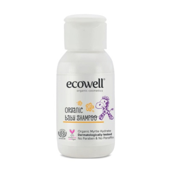 Ecowell MiniSize organski šampon za bebe 50ml 