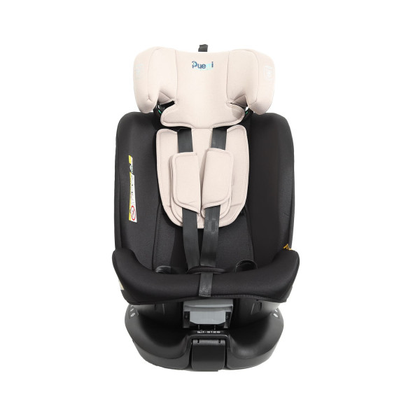 Puerri auto sedište HugSafe (40-150 cm),grey beige