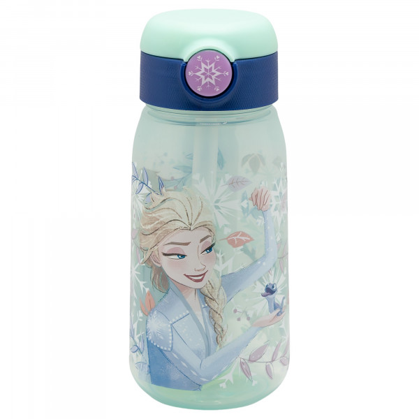 Stor flašica sa slamčicom 510ml Frozen snowy tale 