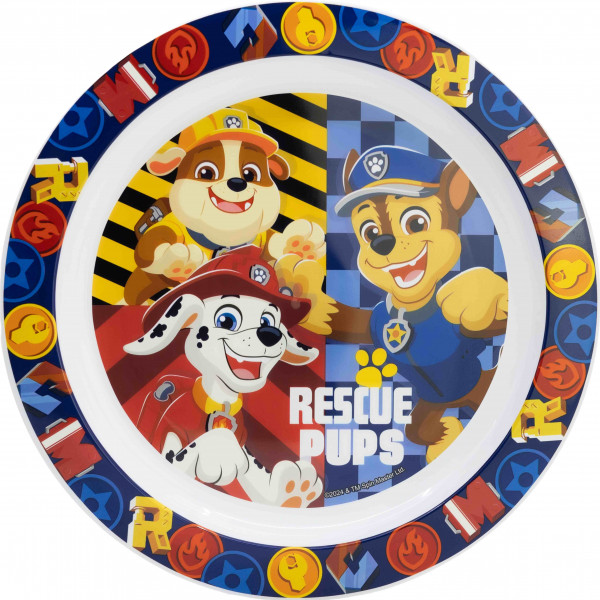 Stor dečiji tanjir Paw Patrol Pups 