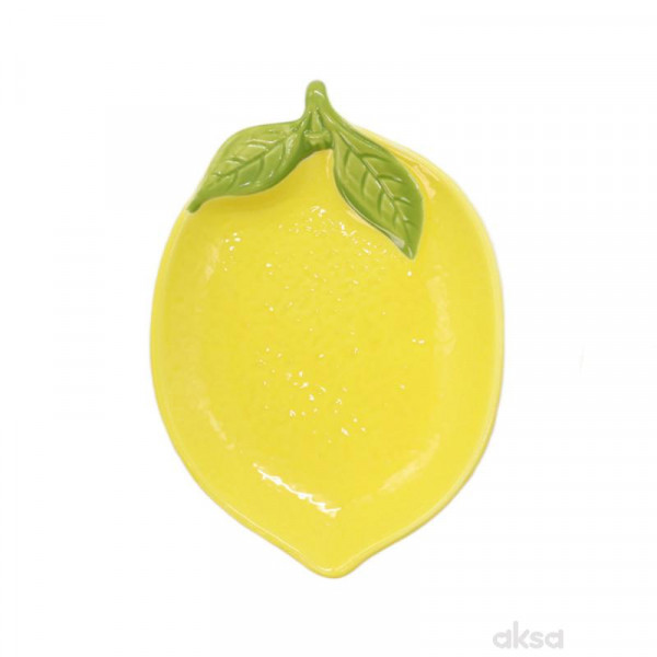 Cute&Cool HOME dekorativni tanjir limun 15cm 